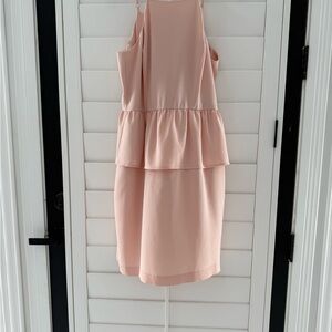 Women’s Gianni Bini Peplum Pink Sleeveless Dress.‎